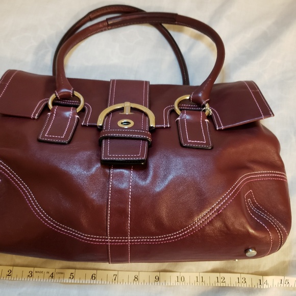 Coach leather satchel - Picture 2 of 5